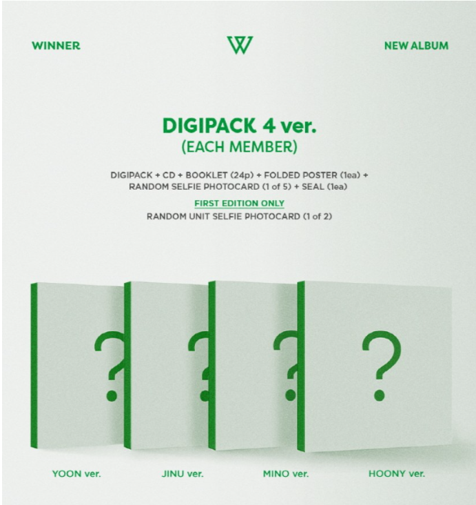 WINNER - 4TH MINI ALBUM [HOLDIAY] (DIGIPACK VER.)