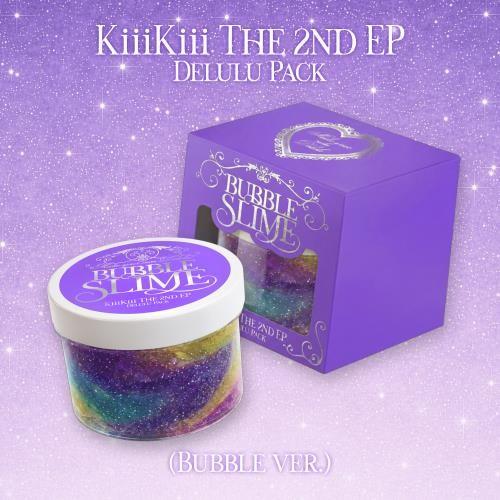 KiiiKiii - The 2nd EP [Delulu Pack] (Bubble Version) (Limited Version)