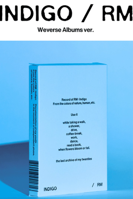 RM (BTS) - INDIGO (Weverse Album)
