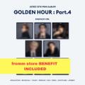 Preorder: ATEEZ - [GOLDEN HOUR : Part.4] (DIGIPACK VER.) POB fromm store