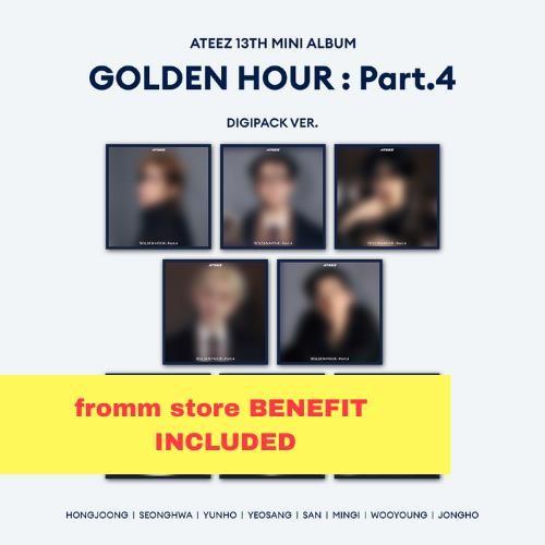 Preorder: ATEEZ - [GOLDEN HOUR : Part.4] (DIGIPACK VER.) POB fromm store