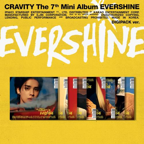 CRAVITY - EVERSHINE (7TH MINI ALBUM) (DIGIPACK Ver.)