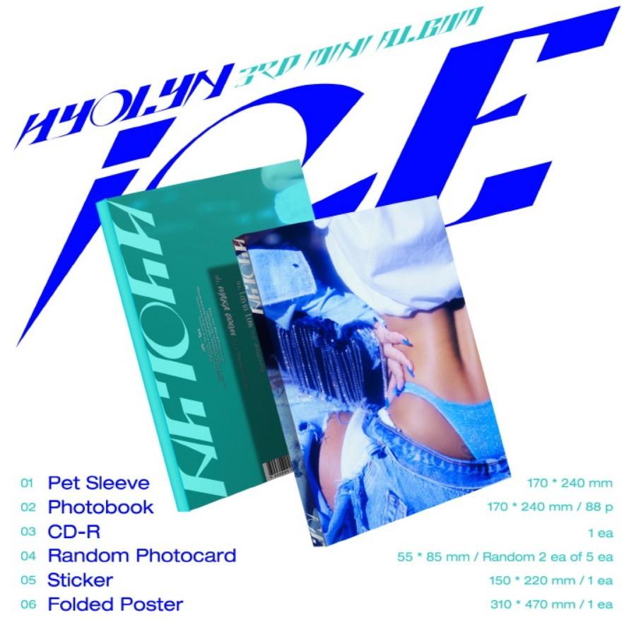 HYOLIN - iCE (3RD MINI ALBUM)