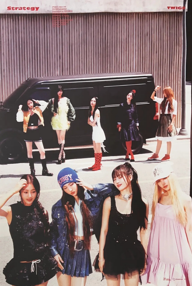 Plakat TWICE -STRATEGY ver. STEP 1