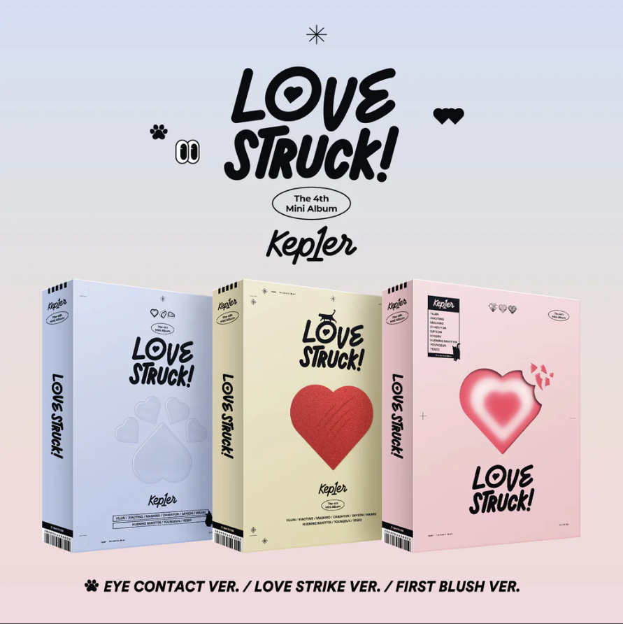 KEP1ER - LOVESTRUCK! (4TH MINI ALBUM)
