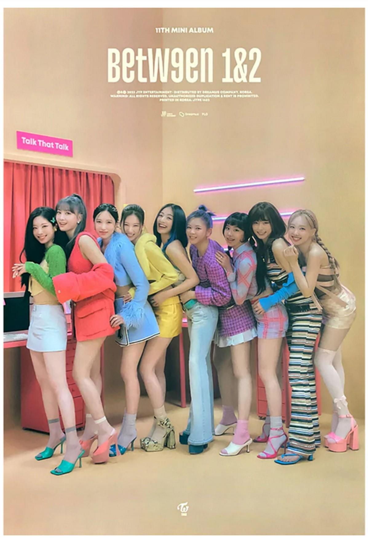 Plakat TWICE – Between 1&2 ver. COMPLETE