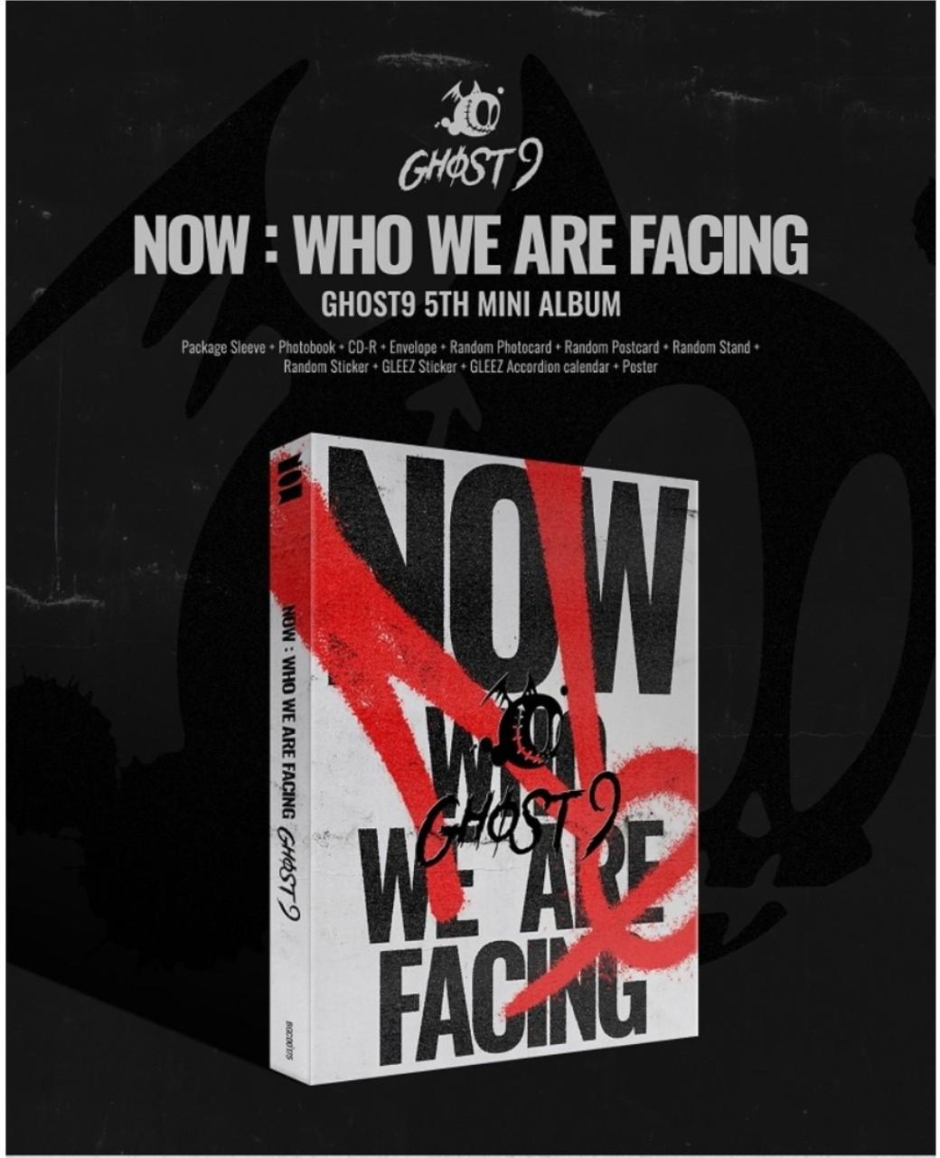 GHOST9 - NOW : WHO WE ARE FACING (5TH MINI ALBUM)