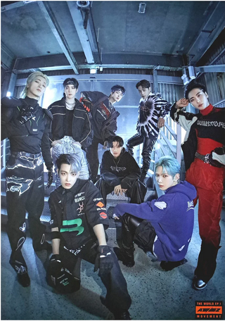 Plakat ATEEZ - THE WORLD EP.1 MOVEMENT (Z ver.)