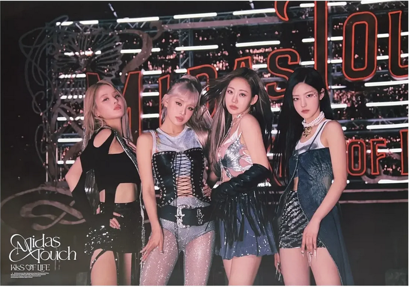 Plakat KISS OF LIFE - MIDAS TOUCH v2