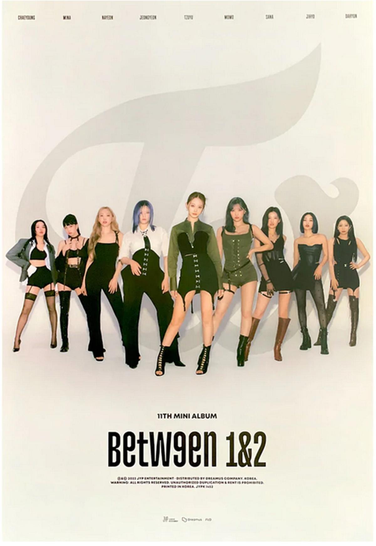 Plakat TWICE – Between 1&2 ver. CRYPTOGRAPHY