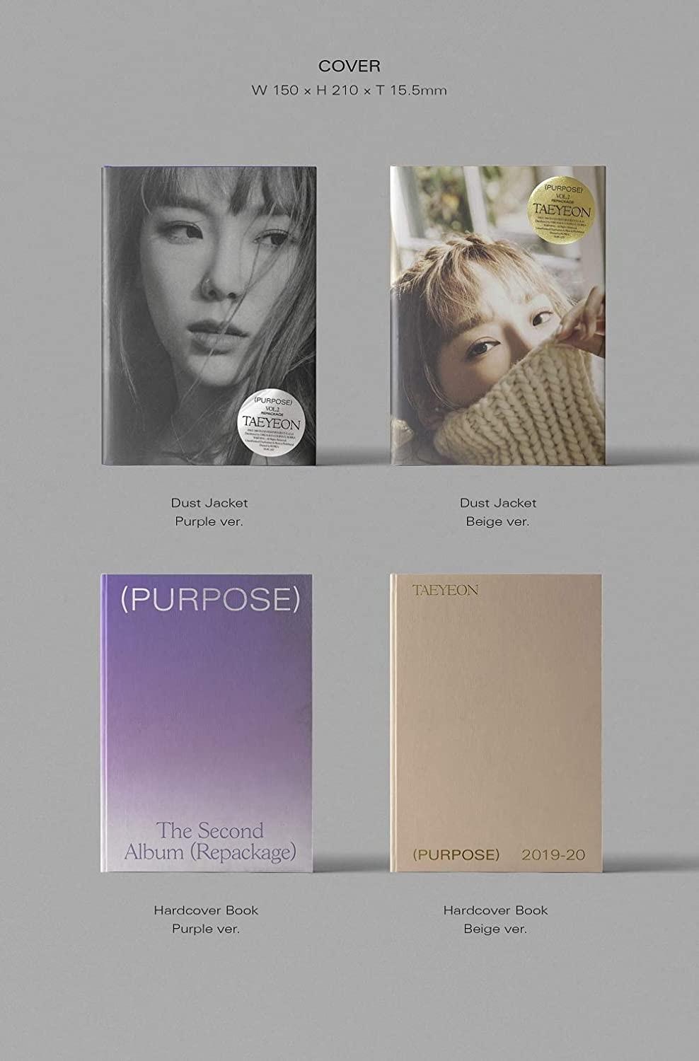TAEYEON - VOL.2 [PURPOSE] (REPACKAGE)