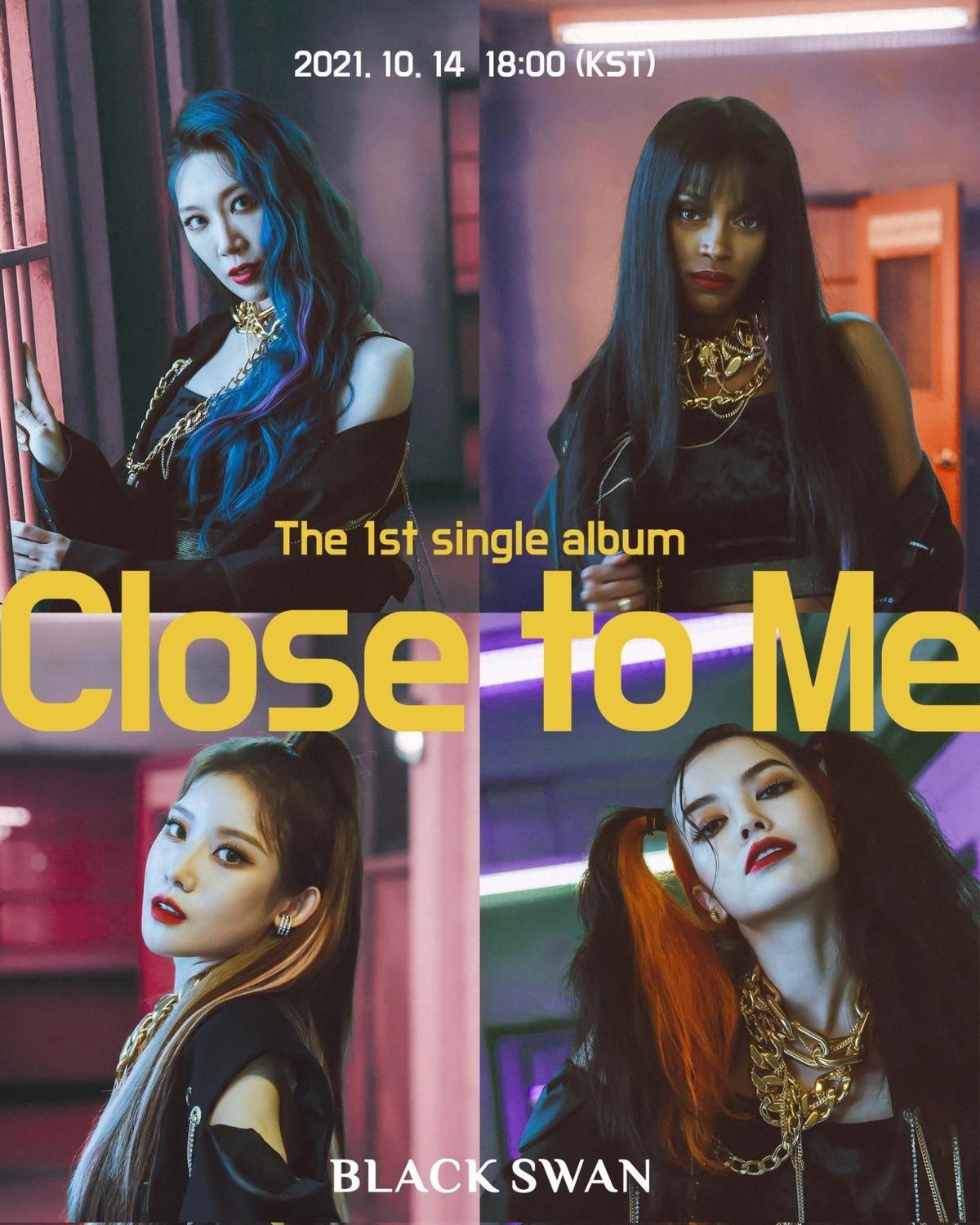 BLACKSWAN - CLOSE TO ME (1ST SINGLE ALBUM)