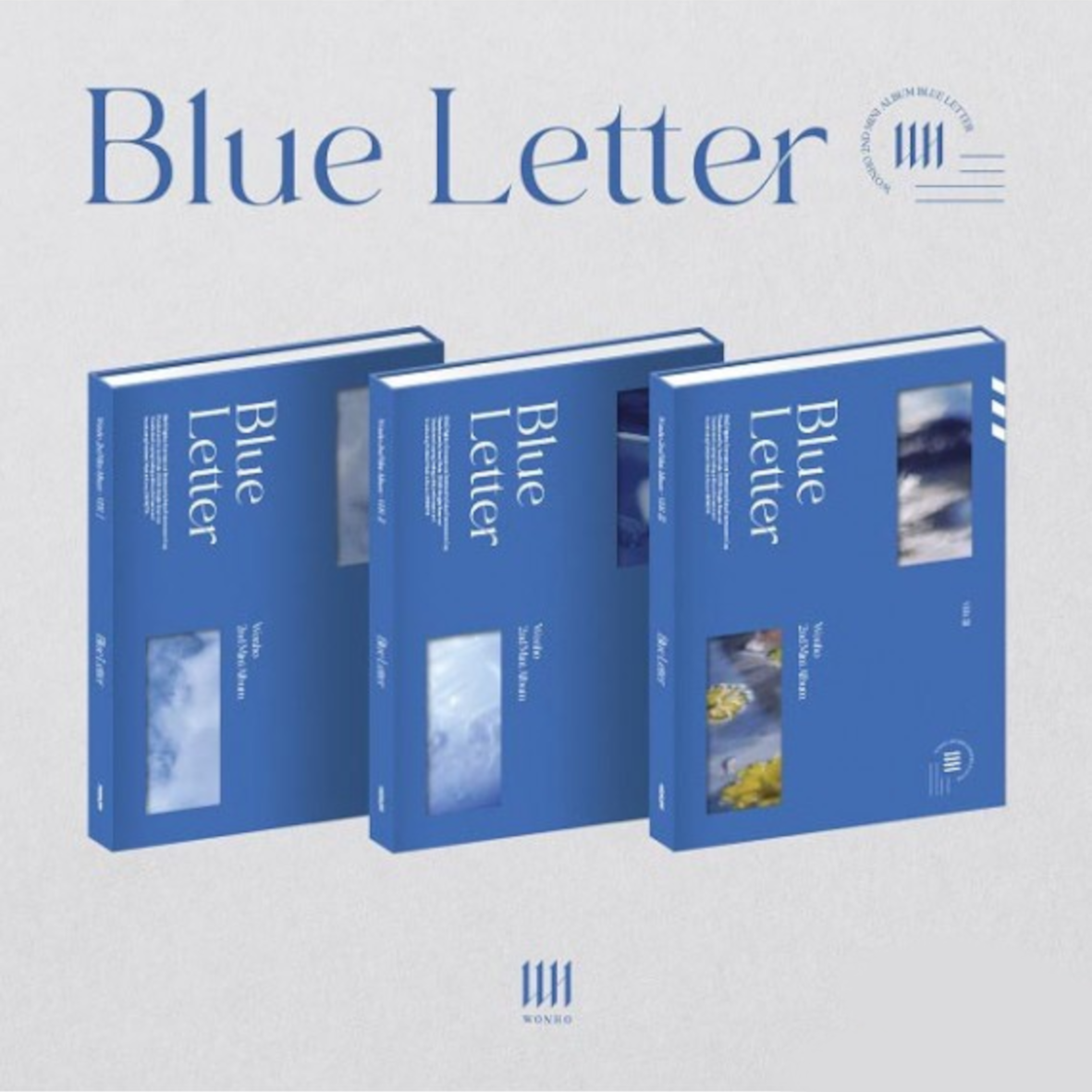 WONHO - BLUE LETTER (2ND MINI ALBUM)