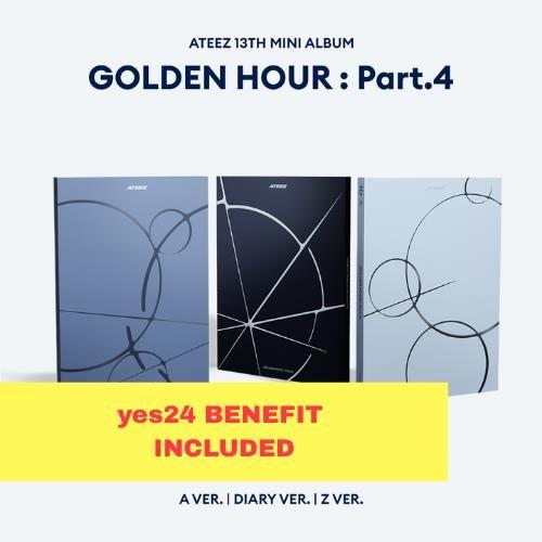 Preorder: ATEEZ - GOLDEN HOUR : Part.4 POB yes24
