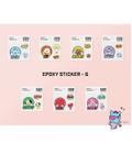BT21 Epoxy Sticker - G (MP)