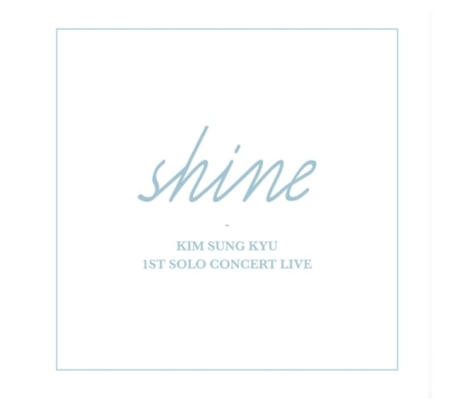 KIM SUNG KYU - 1ST SOLO CONCERT LIVE [SHINE] (2CD)
