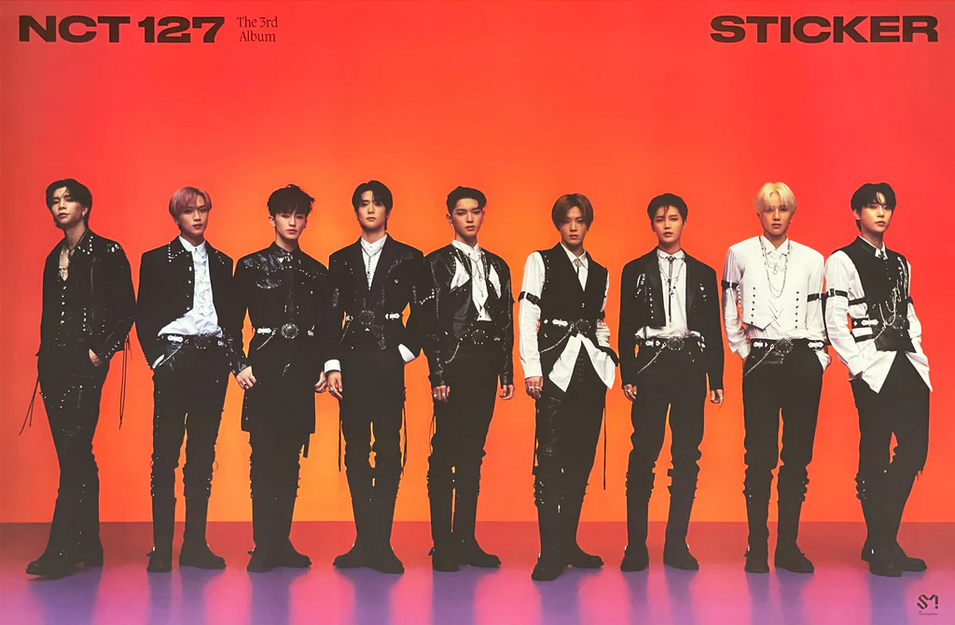 Plakat NCT 127 - STICKER v1
