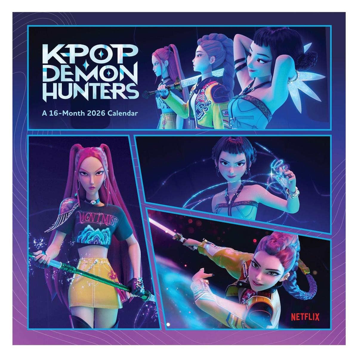 Kalendarz 2026 - K-Pop Demon Hunters