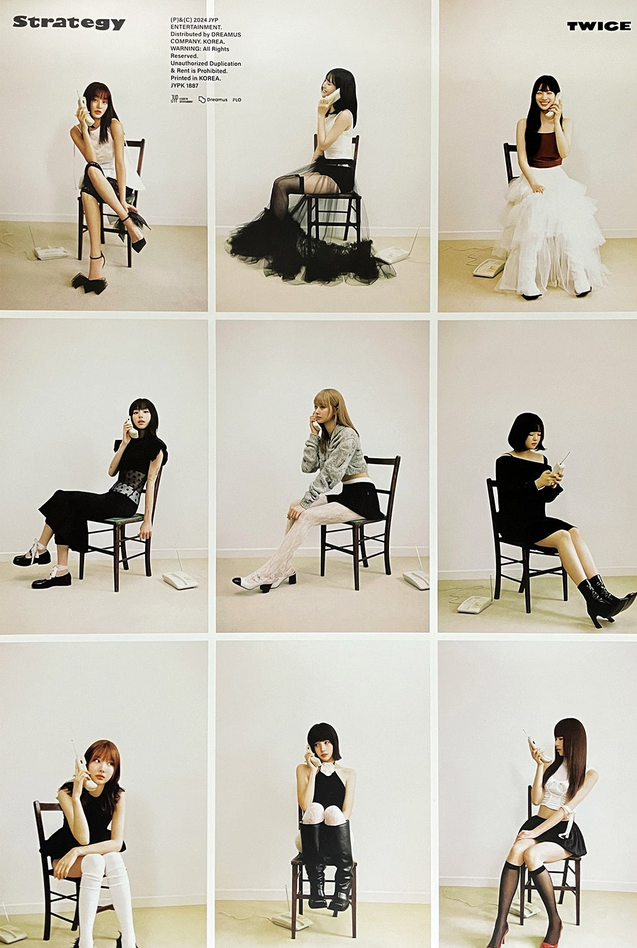 Plakat TWICE -STRATEGY ver. STEP 3