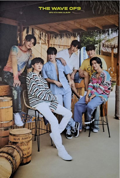 Plakat SF9 - THE WAVE OF9 v2