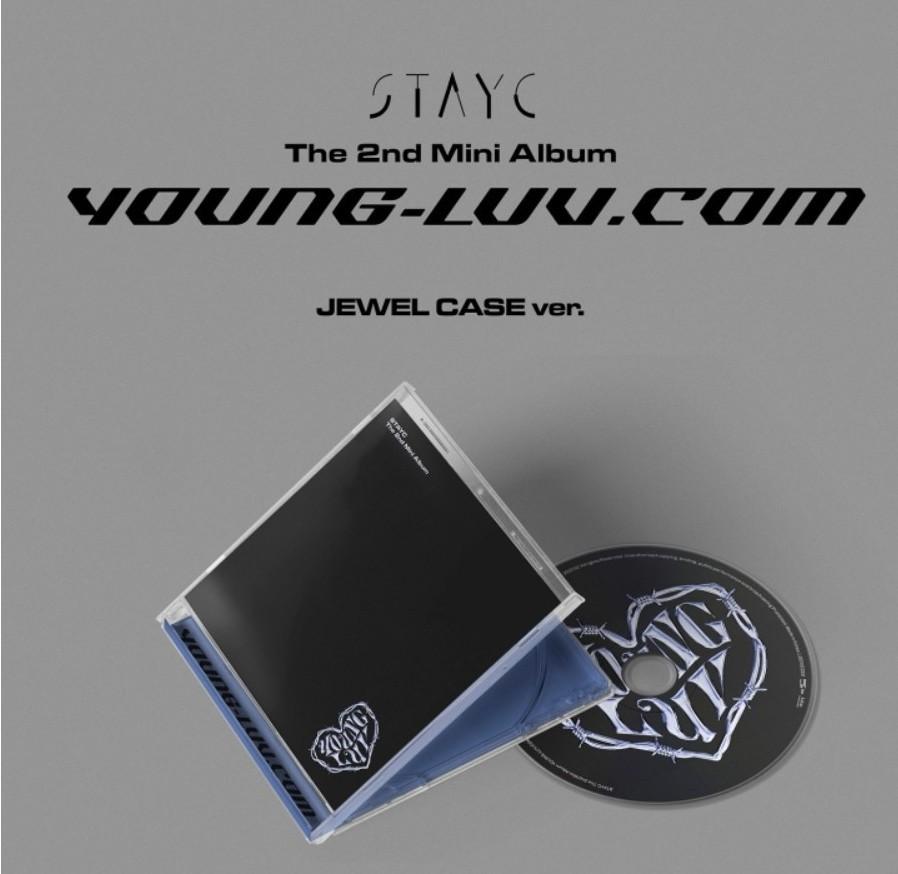 STAYC - YOUNG-LUV.COM (2ND MINI ALBUM) (JEWEL CASE VER.)