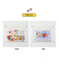 BT21 CLEAR ZIPPER POUCH SET (KHF)