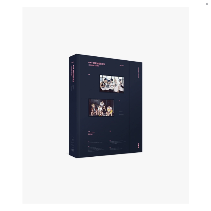 TXT MEMORIES: SECOND STORY DVD