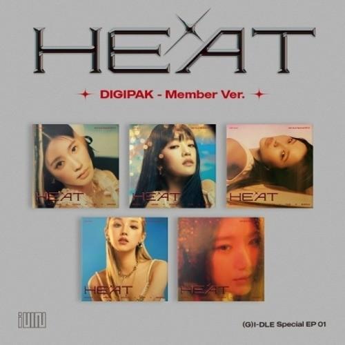 (G)I-DLE - HEAT (DIGIPACK - MEMBER VER.) (SEPCIAL ALBUM)