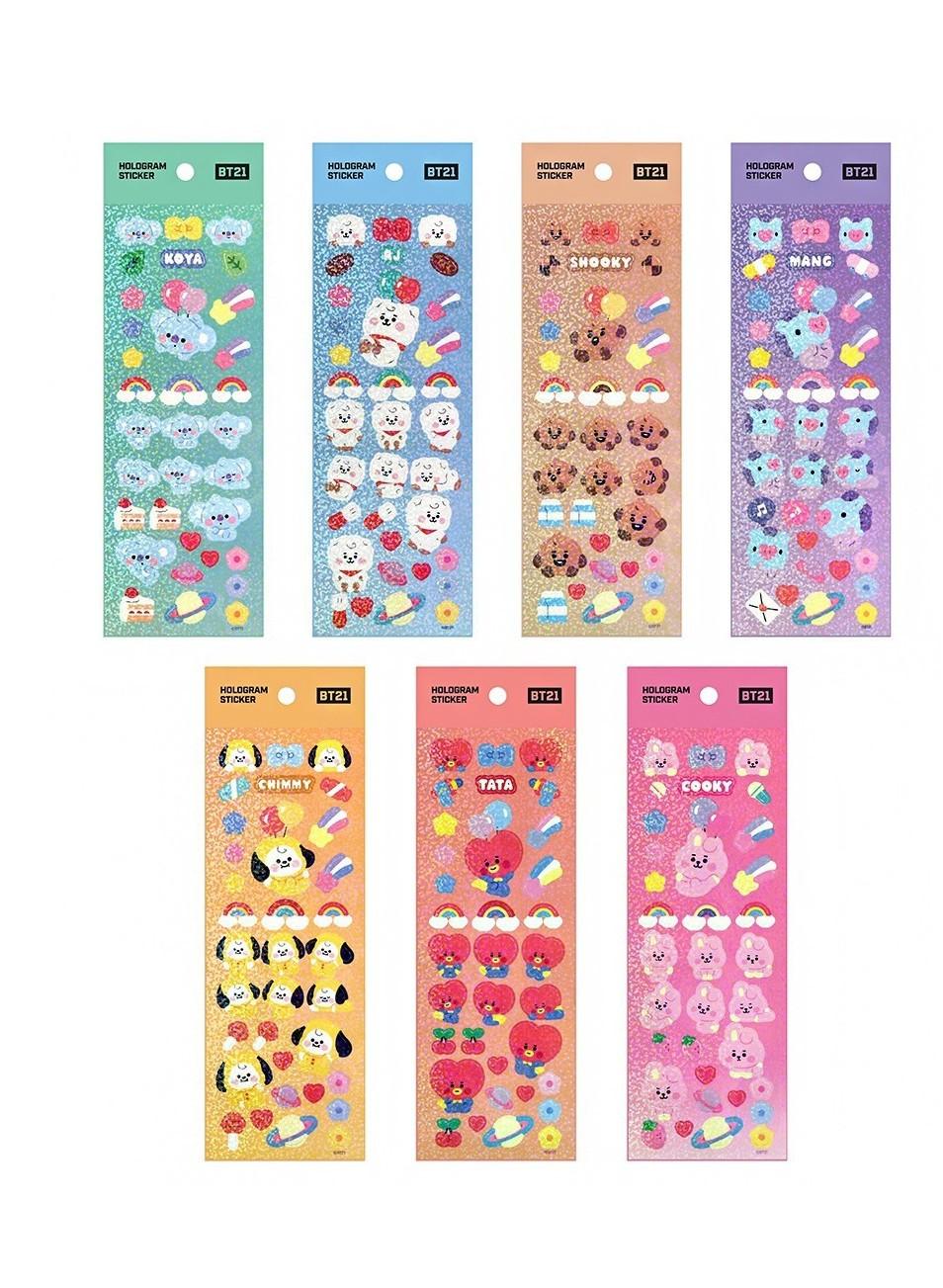 BT21 BABY HOLOGRAM STICKER (MP)