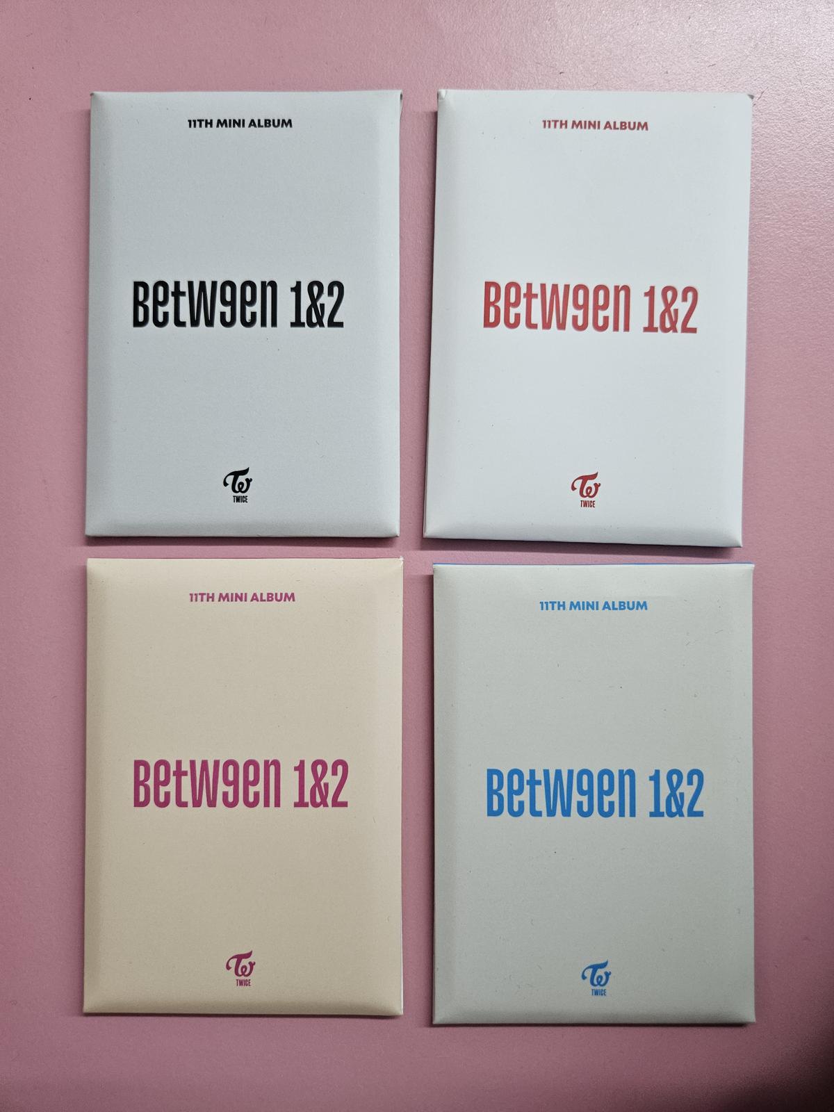 ORYGINALNY ZESTAW KART TWICE - BETWEEN 1&2