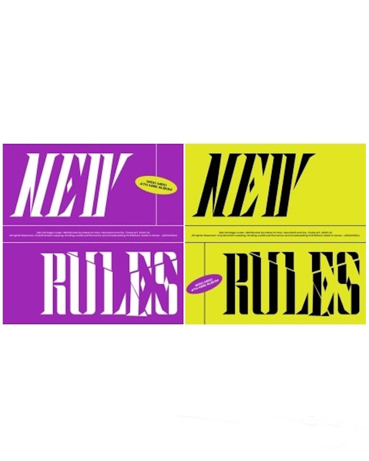 WEKI MEKI - NEW RULES (4TH MINI ALBUM)