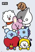 Duży plakat - BT21 Characters (GPE5357)