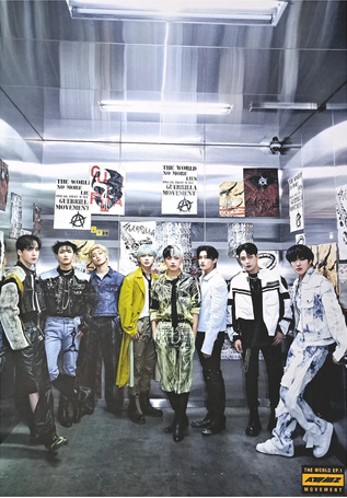 Plakat ATEEZ - THE WORLD EP.1 MOVEMENT (Diary ver.)