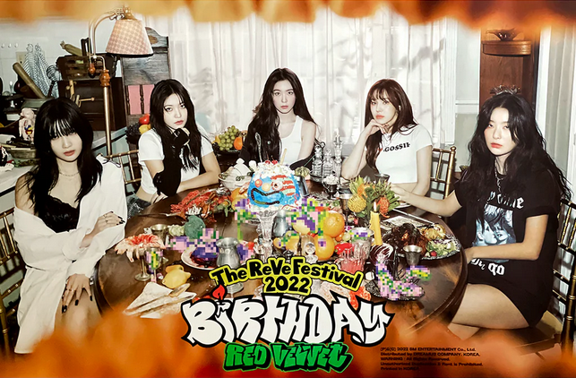 Plakat RED VELVET - THE REVE FESTIVAL 2022 : BIRTHDAY (CAKE VER.) v1