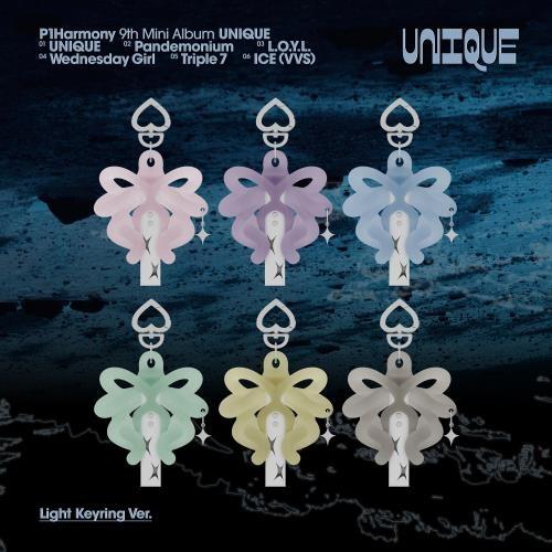 P1Harmony - UNIQUE (Light Keyring Ver.) (Limited Ver.)