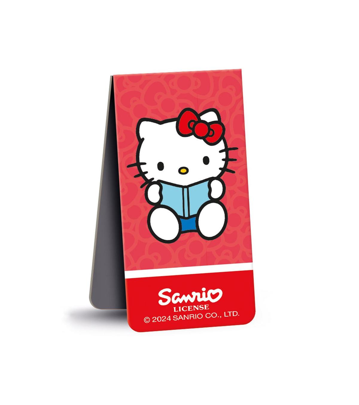Magnetyczna zakładka do książki - Hello Kitty Reading