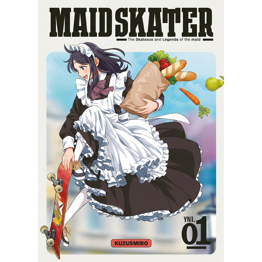 Okładka Maid Skater - jednotomówka