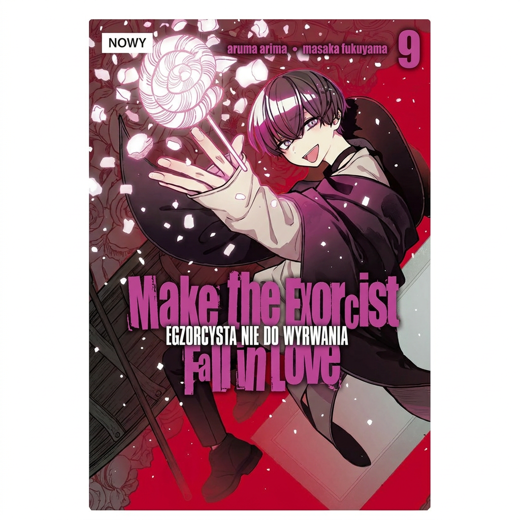 Okładka Make the Exorcist Fall in Love - tom 9
