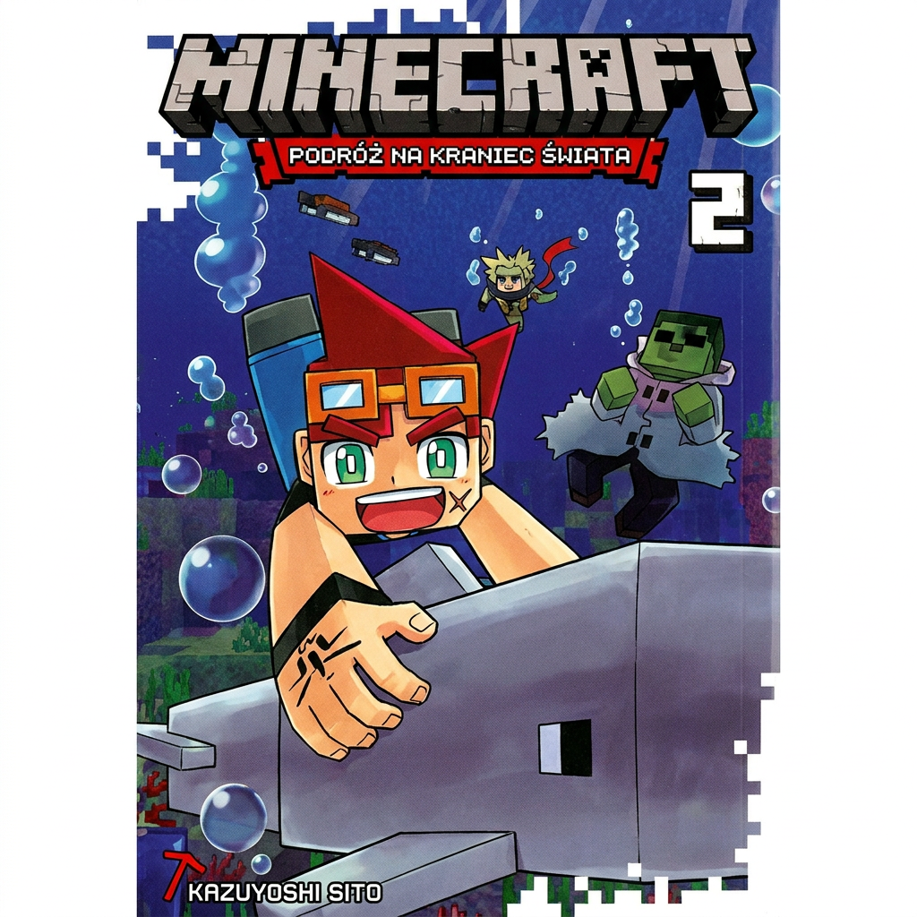 Okładka Minecraft: Podróż na kraniec świata - tom 2