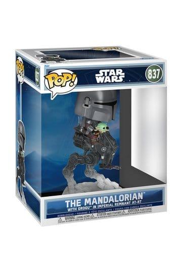 POP! Rides Star Wars - The Mandalorian with Grogu in Imperial Remnant AT-RT 837 — zdjęcie 2