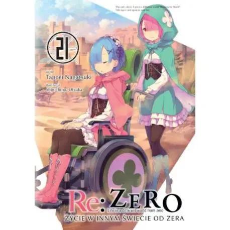 Okładka Light Novel'a - Re:Zero kara Hajimeru Isekai Seikatsu - tom 21