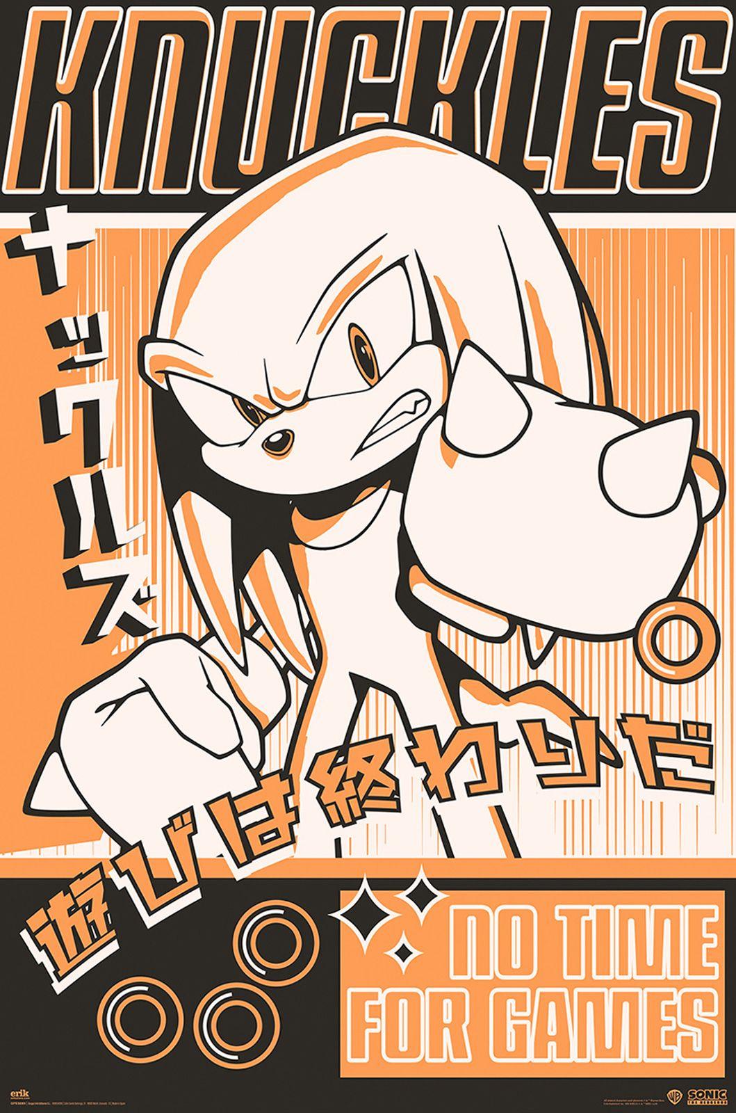 Plakat - Knuckles/Sonic the Hedgehog (GPE5889)