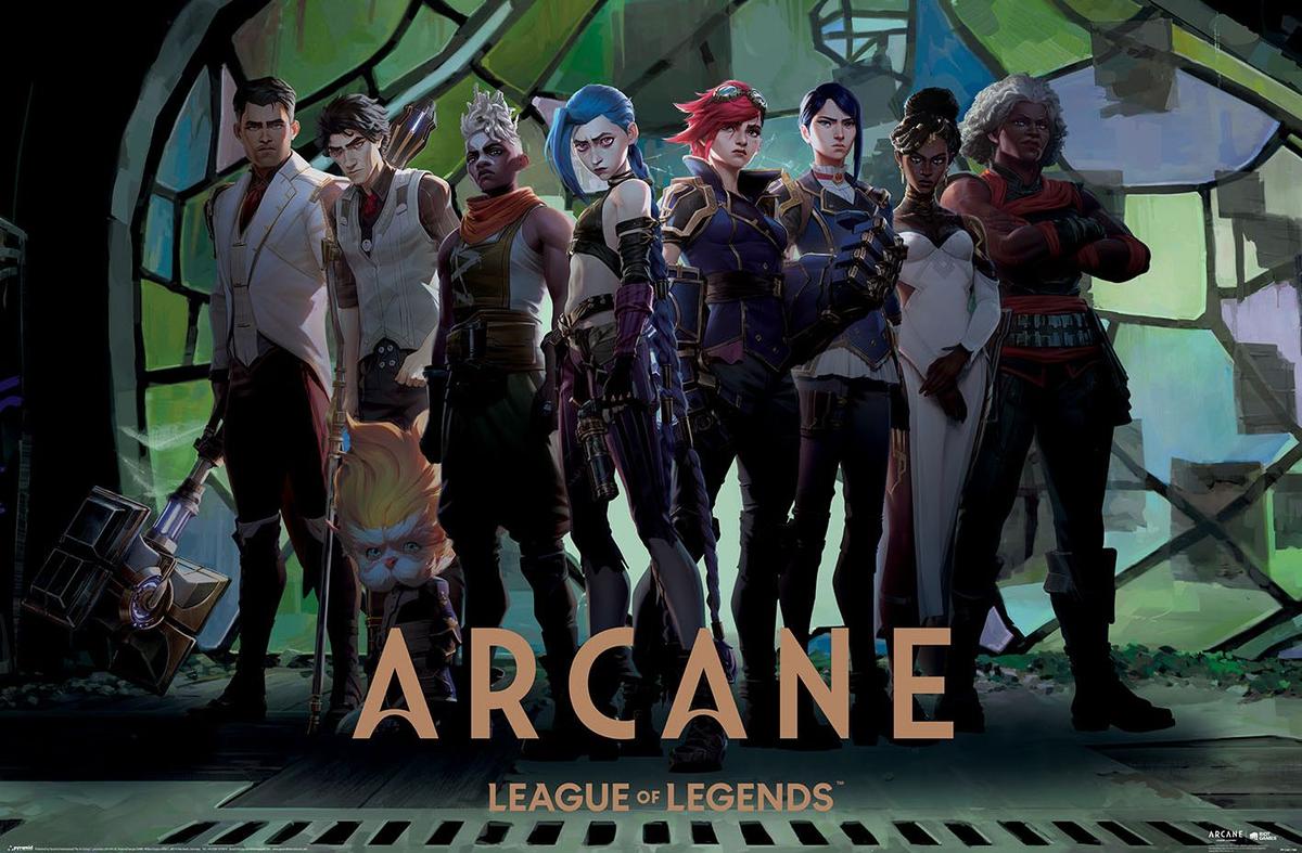 Plakat - Arcane Zaun Arcade (PP2401784)