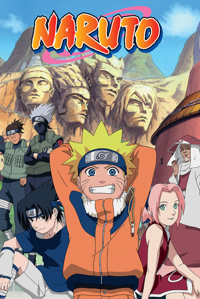Plakat - Naruto Mountains (PP2511254)