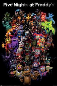 Plakat - Five Nights at Freddy's Collage (PP2501075)