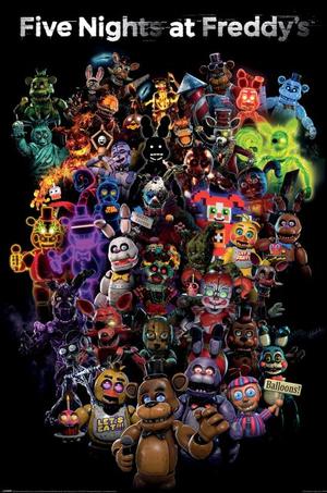 Plakat - Five Nights at Freddy's Collage (PP2501075)