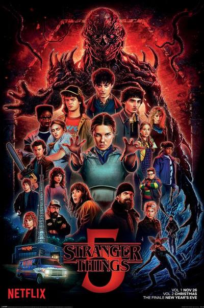Plakat - Stranger Things 5 (PP2511182) — zdjęcie 2
