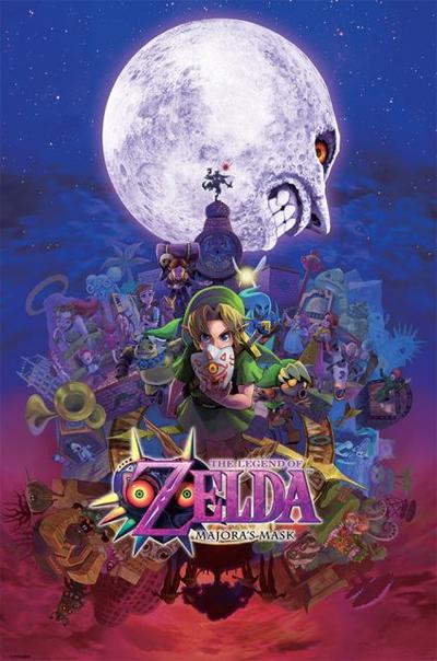 Plakat - The Legend Of Zelda Majora's Mask (PP33561)
