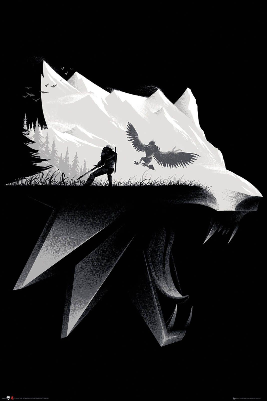 Plakat - Wiedźmin The Witcher (FP4834)