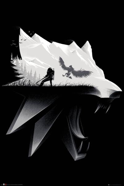 Plakat - Wiedźmin The Witcher (FP4834)